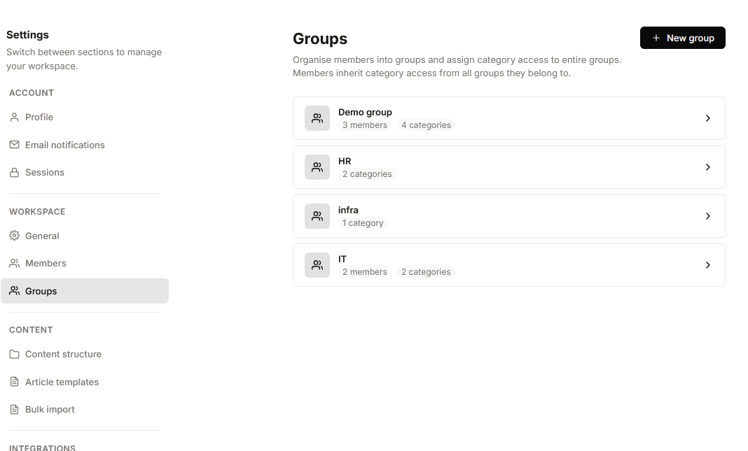 Nashi desktop interface